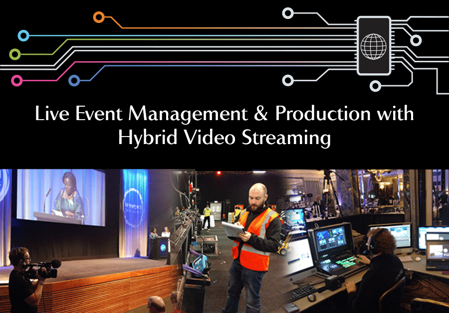 Live Event Management Services UK Streaming Video production marketing house Manchester London