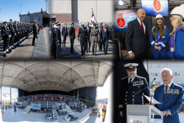 Celebrating over Two Decades of Partnership 1 BAE Commissoning & Cut Steel