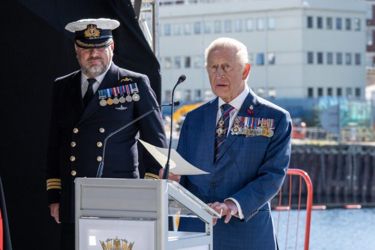 BAE Agamemnon Commissioning