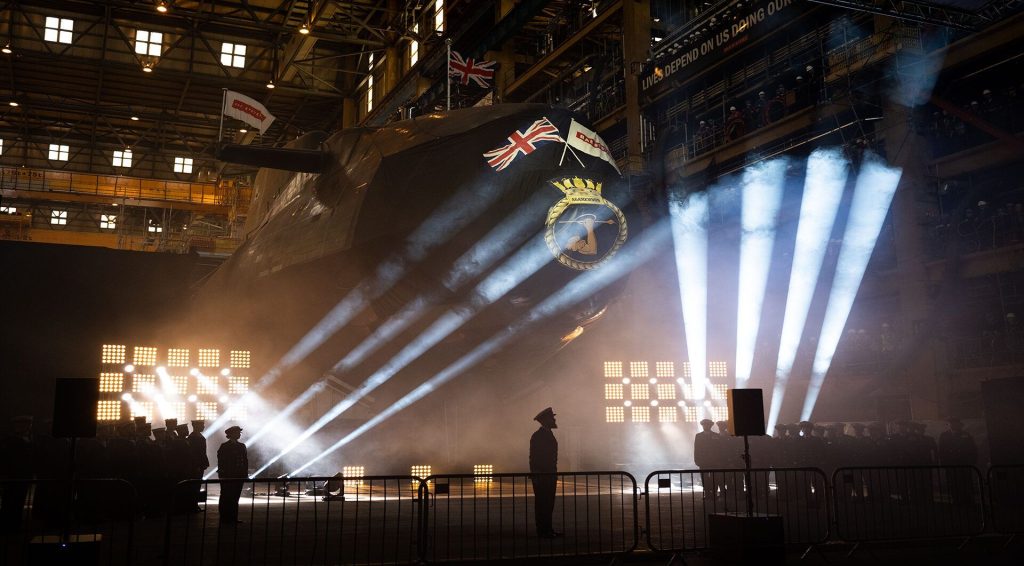 BAE Boat 6 Naming Ceremony
